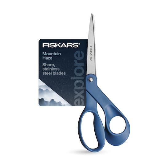 Fiskars® Explore 8" Mountain Haze Scissors